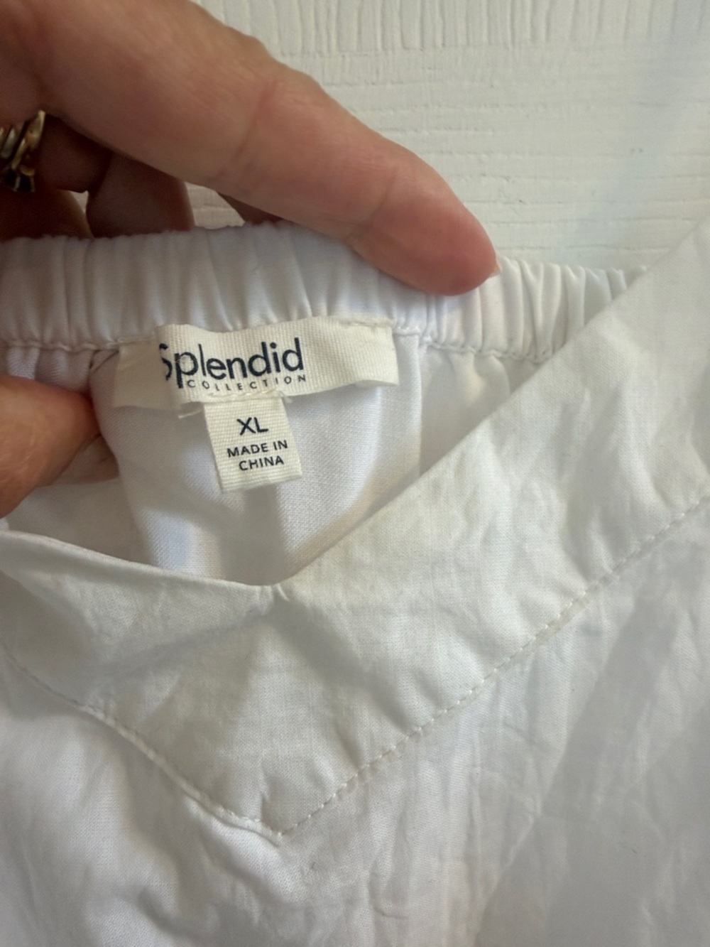 Splendid White Eyelet Tiered Maxi Dress with Spaghetti Straps - Picture 2 of 4